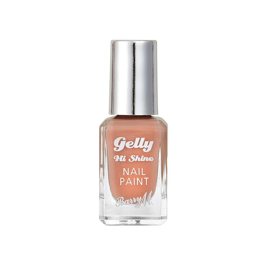 Barry M Gelly Hi Shine Nail Paint Nutmeg