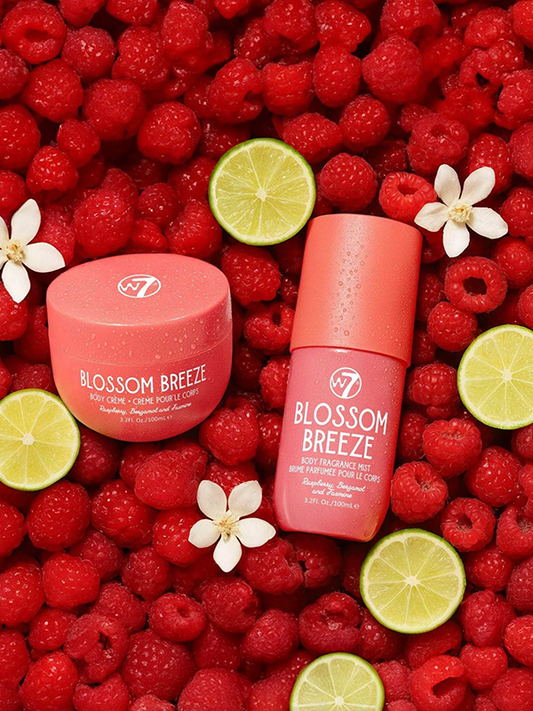 W7 Body Mist & Body Creme Set 100ml Blossom Breeze