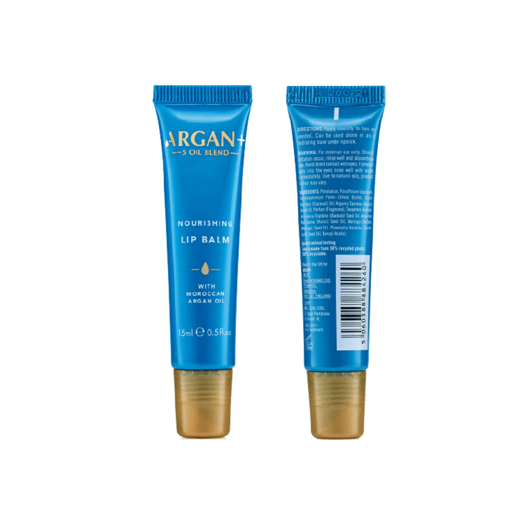 Argan + Nourishing Lip Balm W Moroccan Argan Oil 1