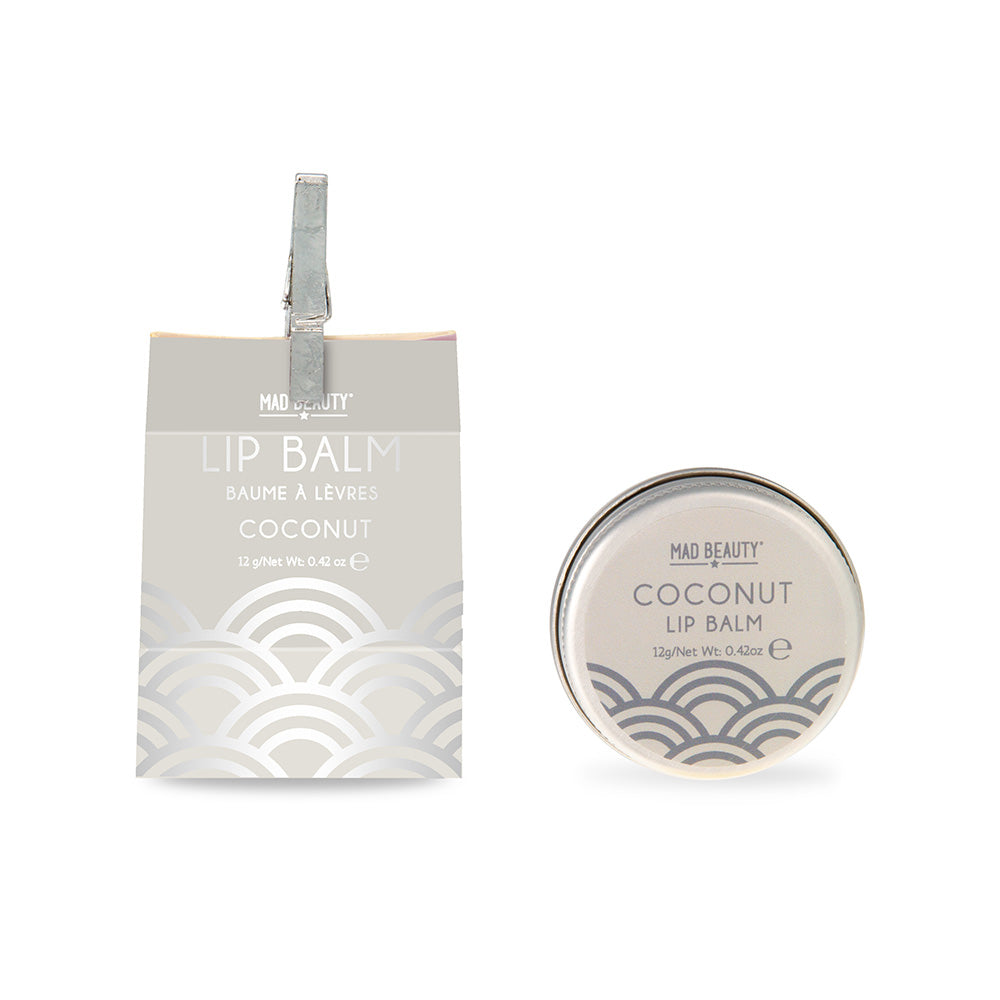 Mad Beauty Splash Silver Lip Balm Coconut