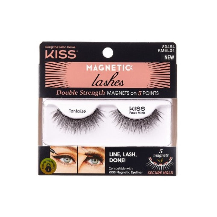 Kiss Magnetic Lash False Eyelashes Tantalize 80464