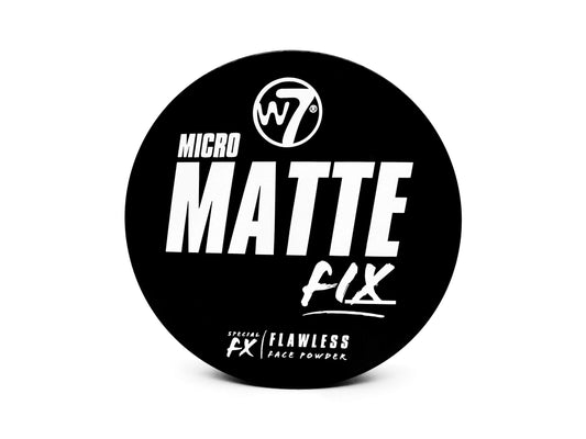 W7 Micro Matte Fix Flawless Face Powder Medium