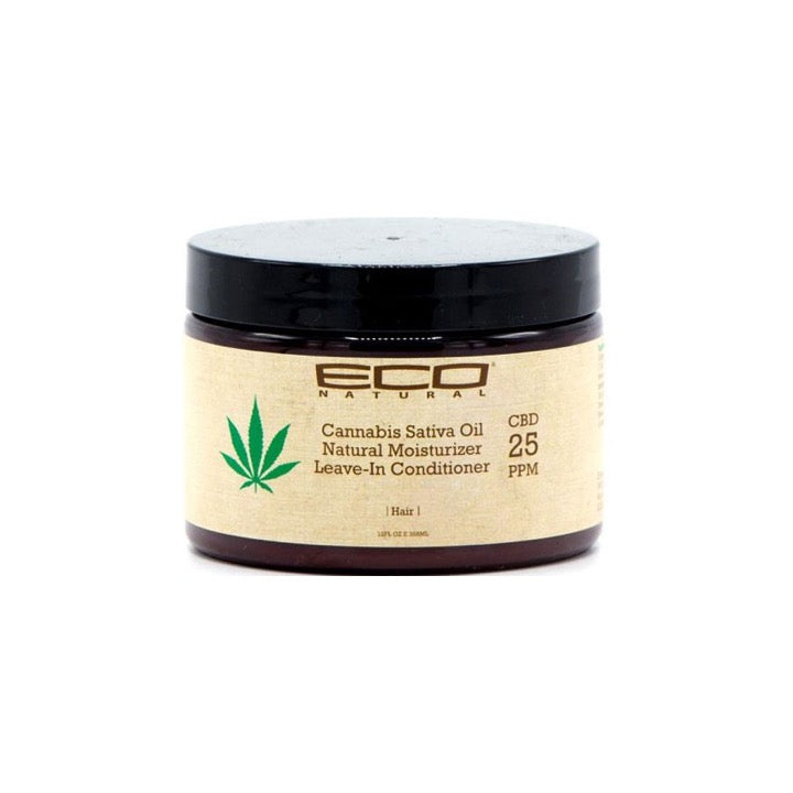 Eco Style Cannabis Sativa Oil Leave-In Natural Moisturizer Conditioner 355ml