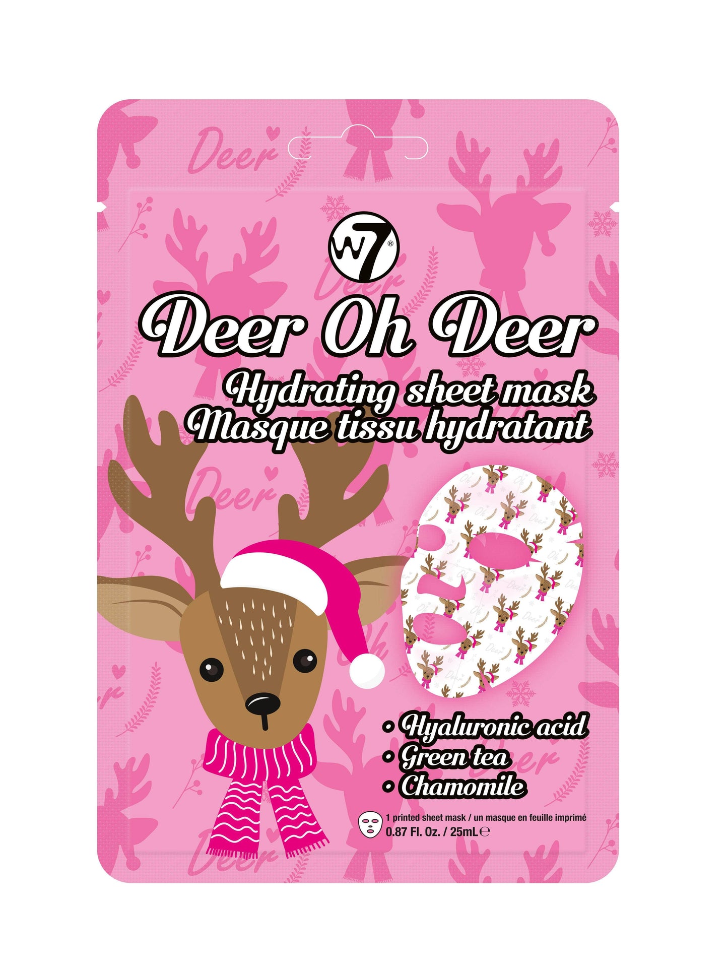 W7 Sheet Mask Deer Oh Deer