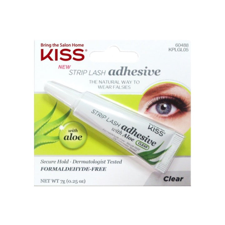 Kiss Strip Lash Adhesive with Aloe Clear