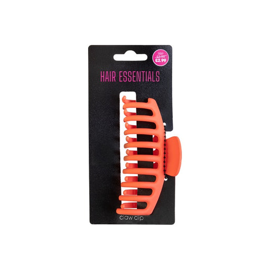 Beauty Outlet Claw Clip Orange Soft Touch 11cm BEAU288
