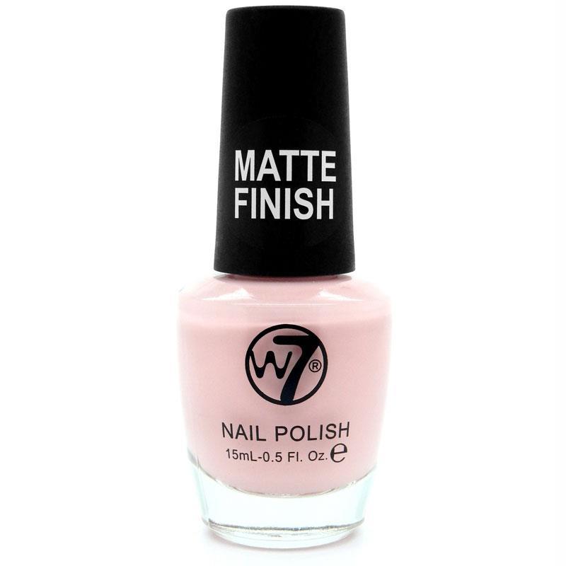 W7 Nail Polish 166 Matte Pink