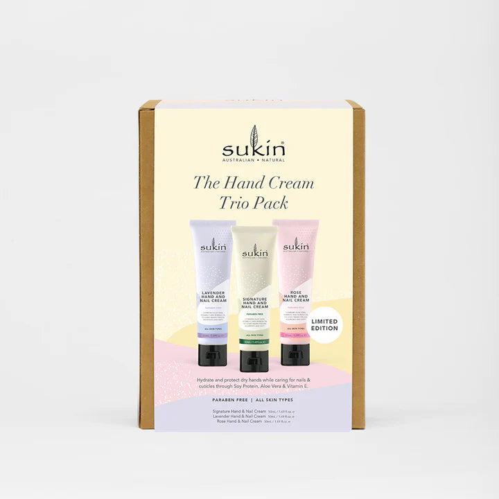 Sukin The Hand Cream Trio Pack