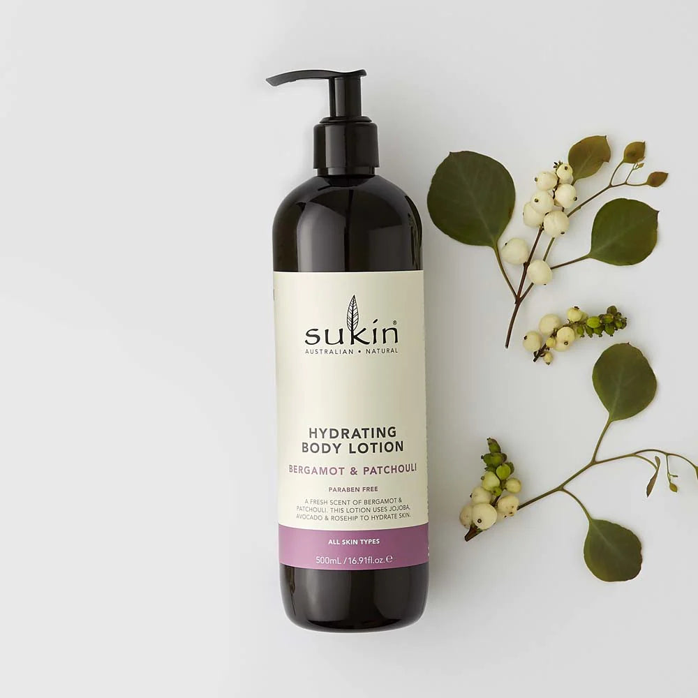 Sukin Botanical Body Wash Bergamot & Patchouli 500ml