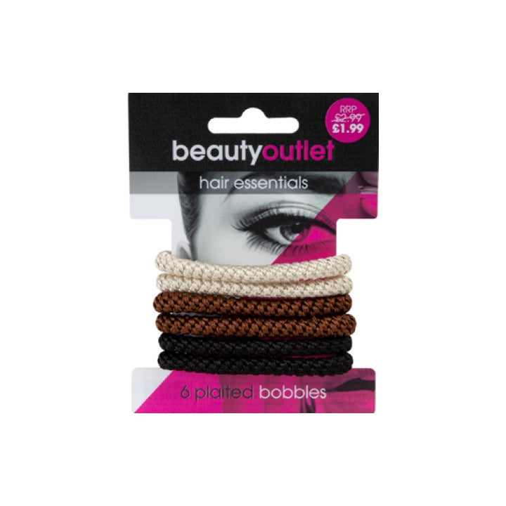 Beauty Outlet 6 Plaited Elastics BEAU154