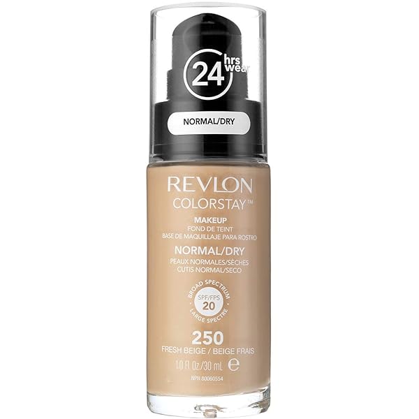 Revlon 24H Colorstay Foundation Natural Beige 220 Normal Dry Skin
