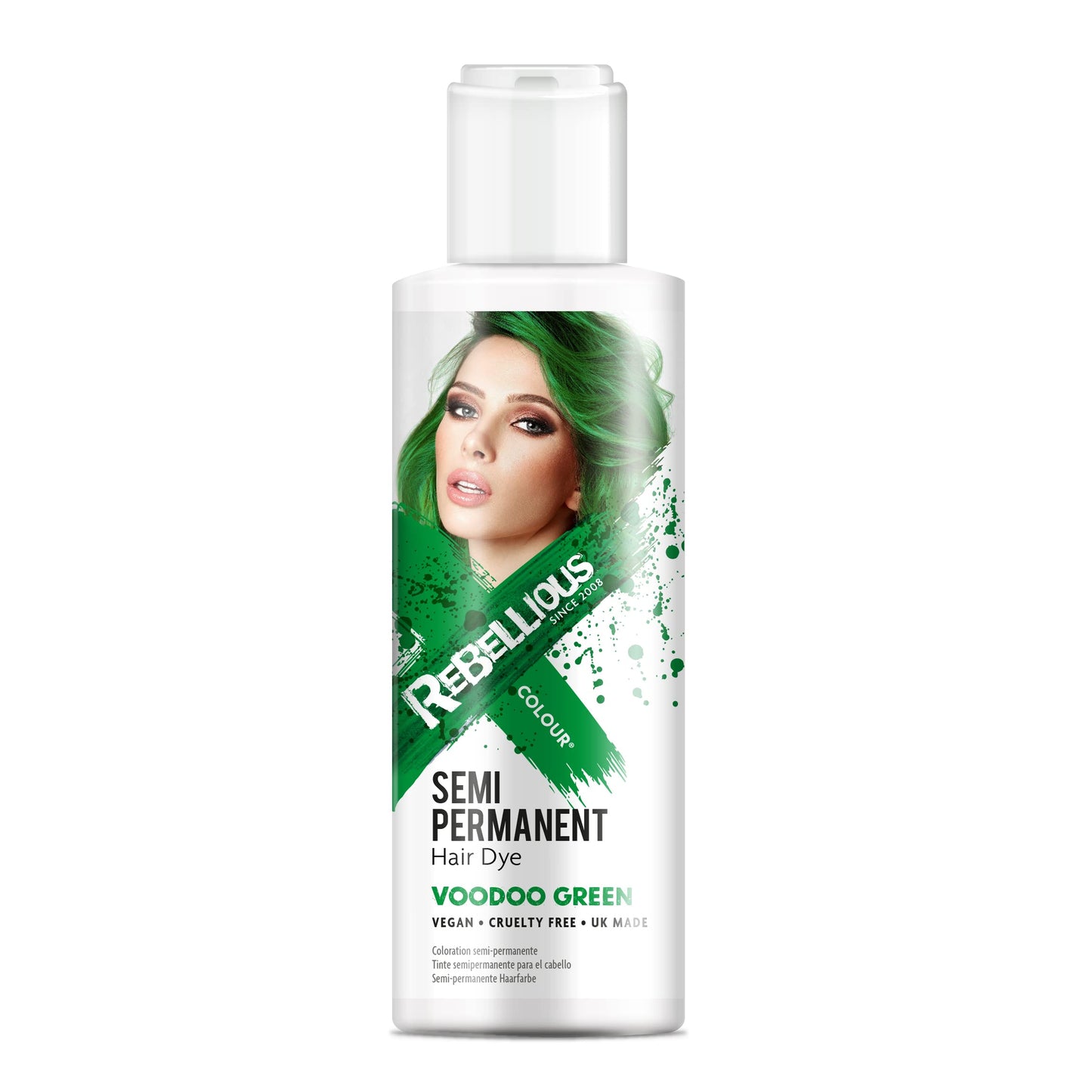 PaintGlow Semi Permanent Hair Dye Voodoo Green