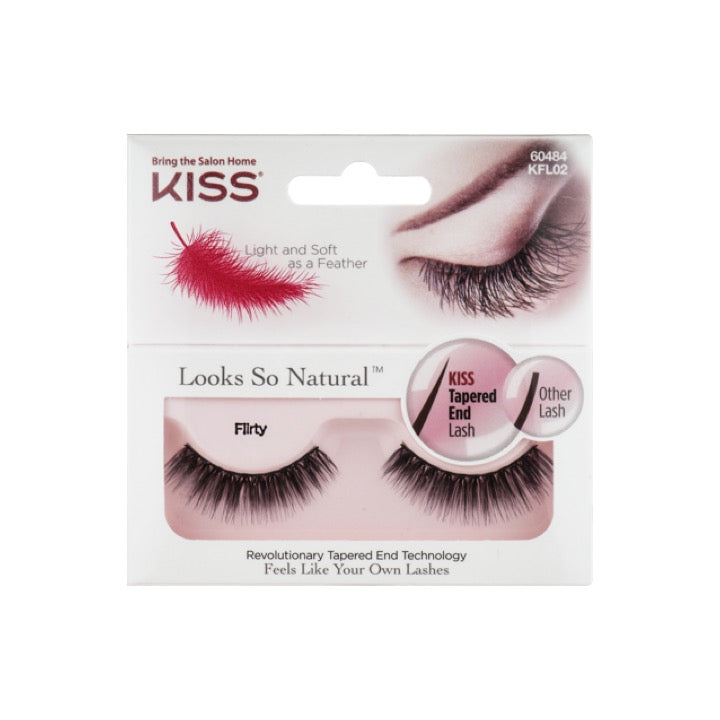 Kiss Looks So Natural False Eyelashes Flirty 60484