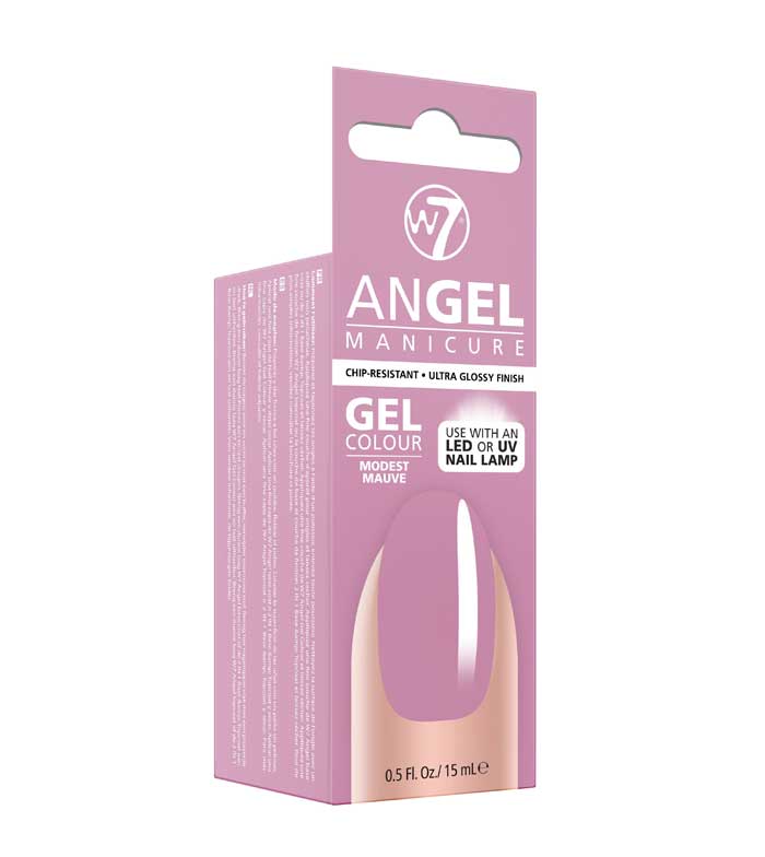W7 Angel Manicure Gel Polish Modest Mauve