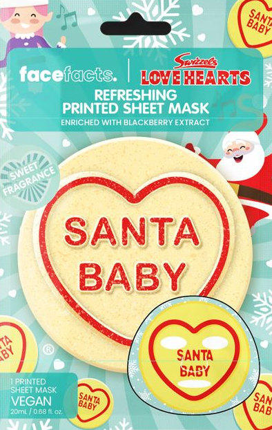 Face Facts Santa Baby Sheet Mask