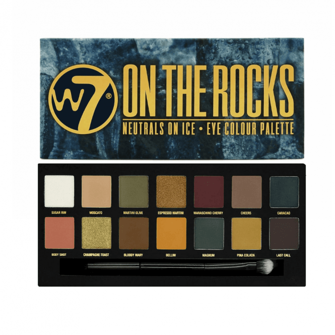 W7 On The Rocks Eyeshadow Palette