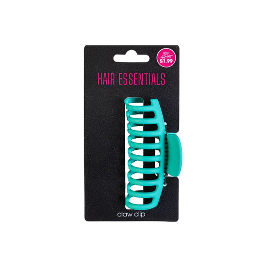 Beauty Outlet Claw Clip Green Soft Touch 9cm BEAU287