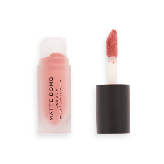 Revolution Matte Bomb Liquid Lipstick Fancy Pink
