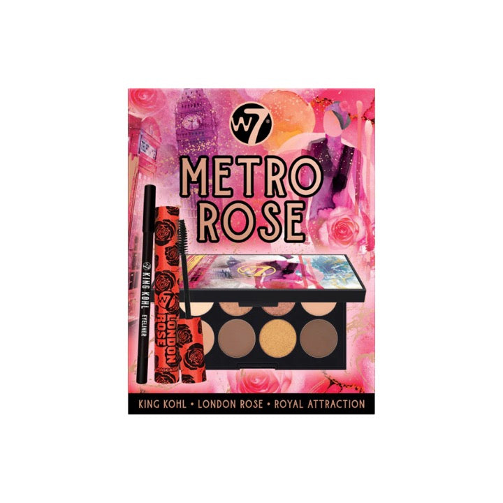 W7 Metro Rose Gift Set