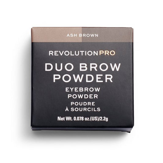 Revolution Pro Duo Brow Powder Eyebrow Powder Ash Brown