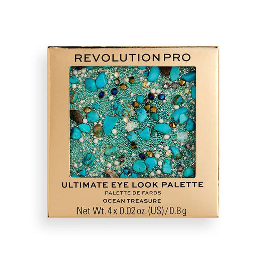 Revolution Pro Ultimate Eye Look Eyeshadow Palette Ocean Treasure
