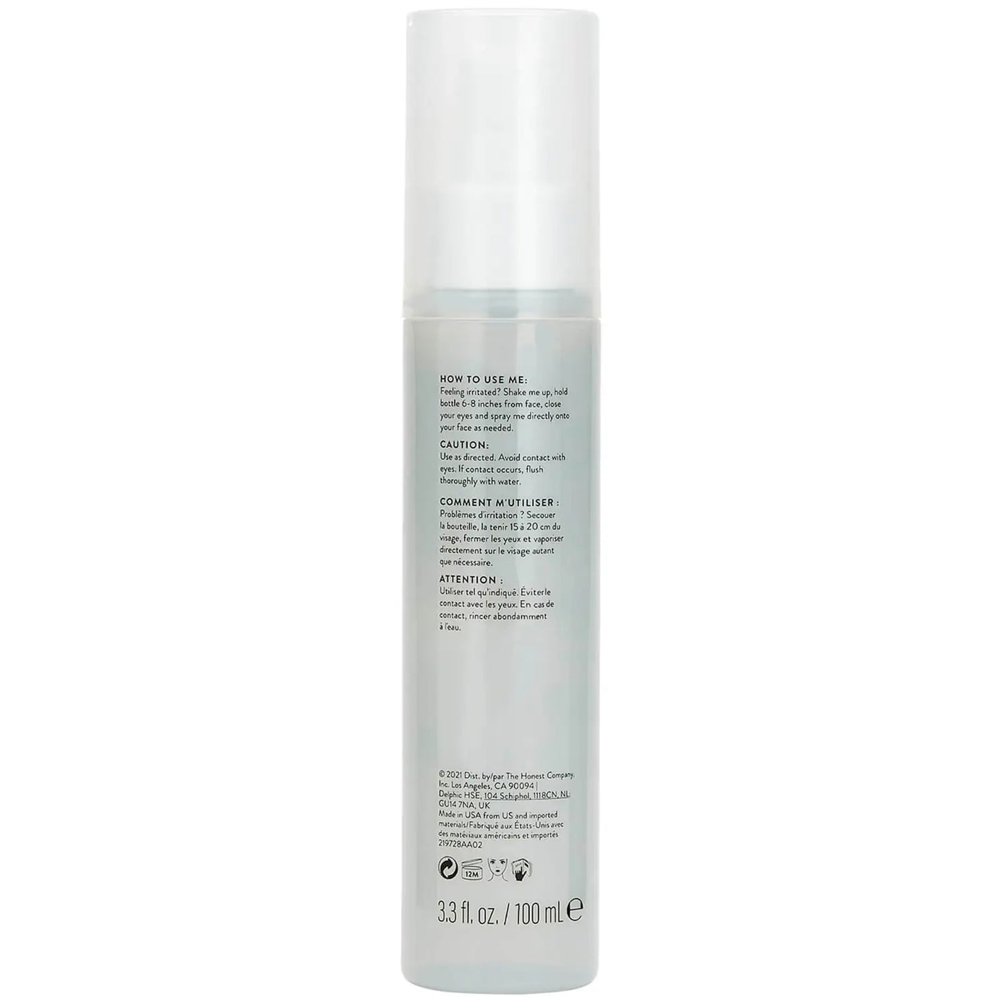 Honest Beauty Calm & Go Face Mist 100ml