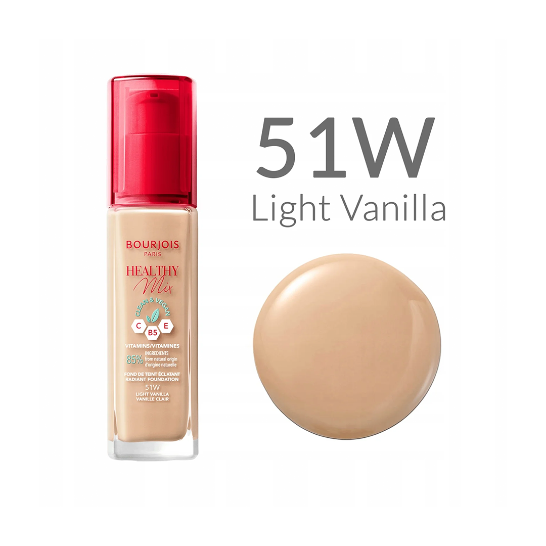 Bourjois Healthy Mix Foundation 51W Light Vanilla