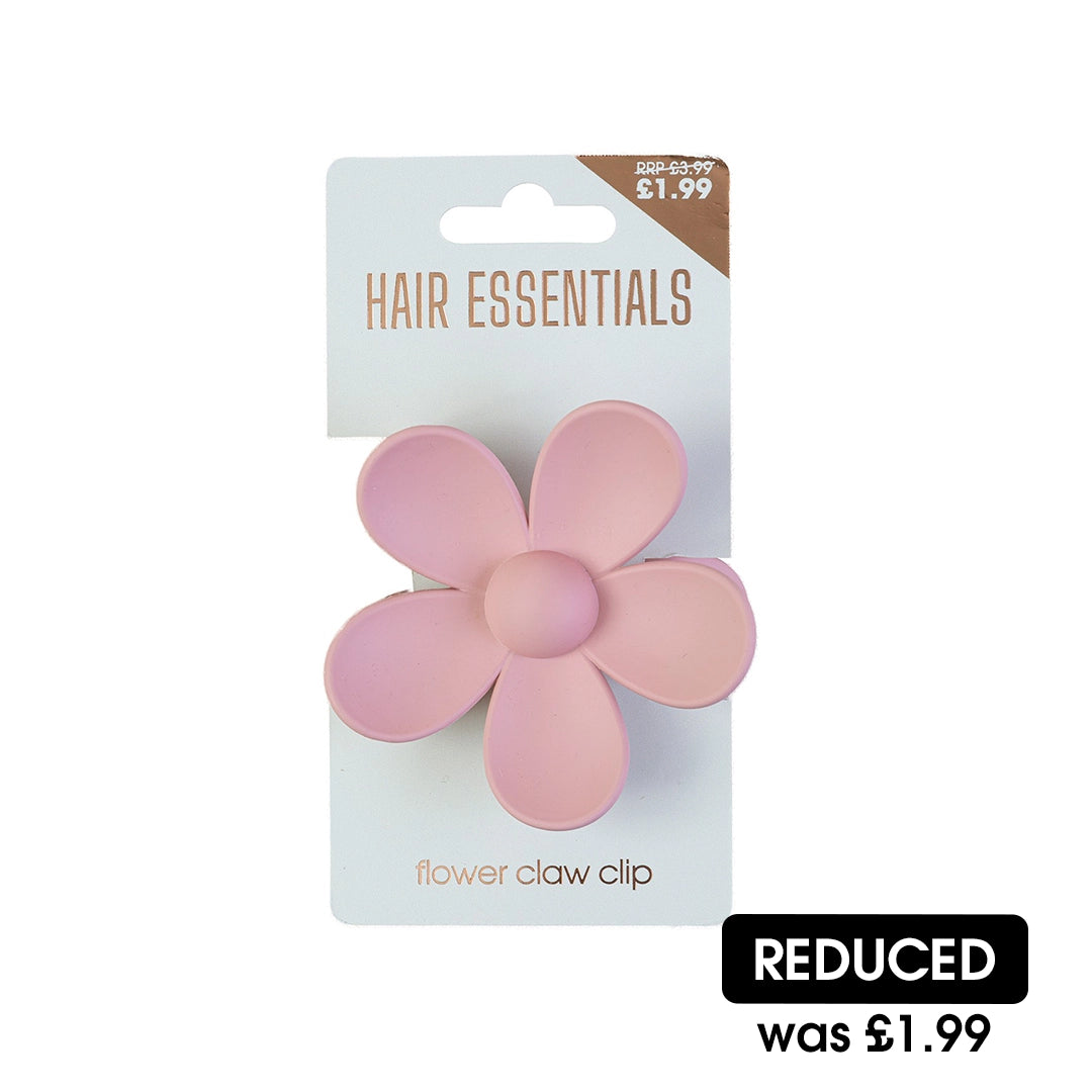 Beauty Outlet Flower Claw Clip Dusky Pink BEAU472