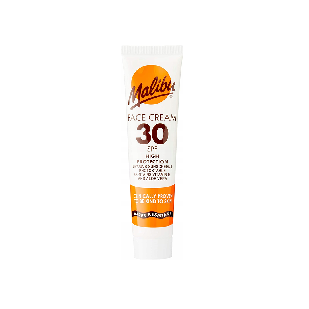 Malibu Face Cream SPF 30 40ml & Lip Balm SPF 30