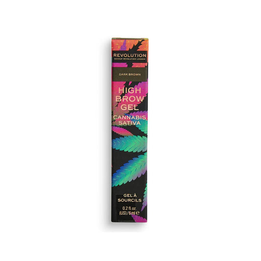 Revolution High Brow Gel with Cannabis Sativa Dark Brown