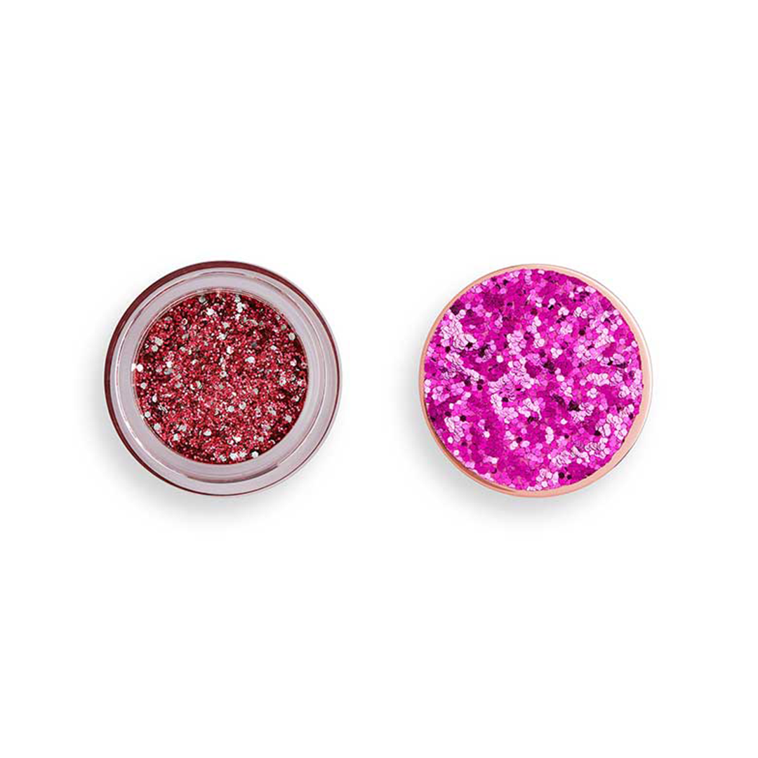 Revolution Glitter Balm Pink Party