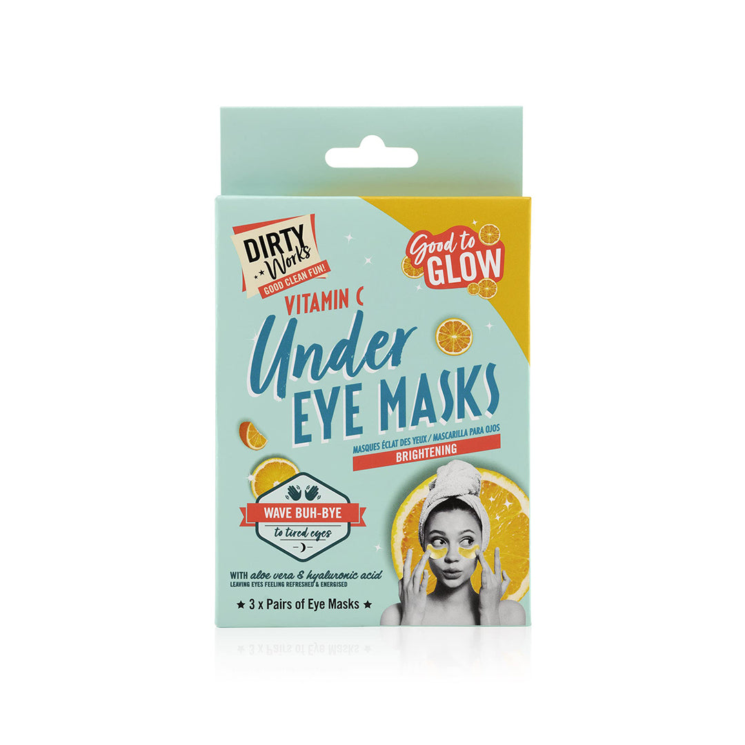Dirty Works Vitamin C Under Eye Masks 3 Pairs – Beauty Outlet