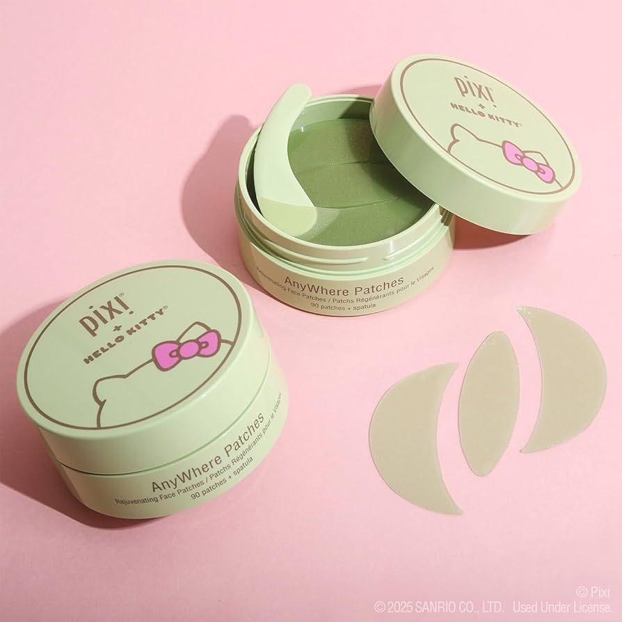 Pixi x Hello Kitty Anywhere Patches Rejuvenating Face Patches x90 Ceramide & Camellia Flower