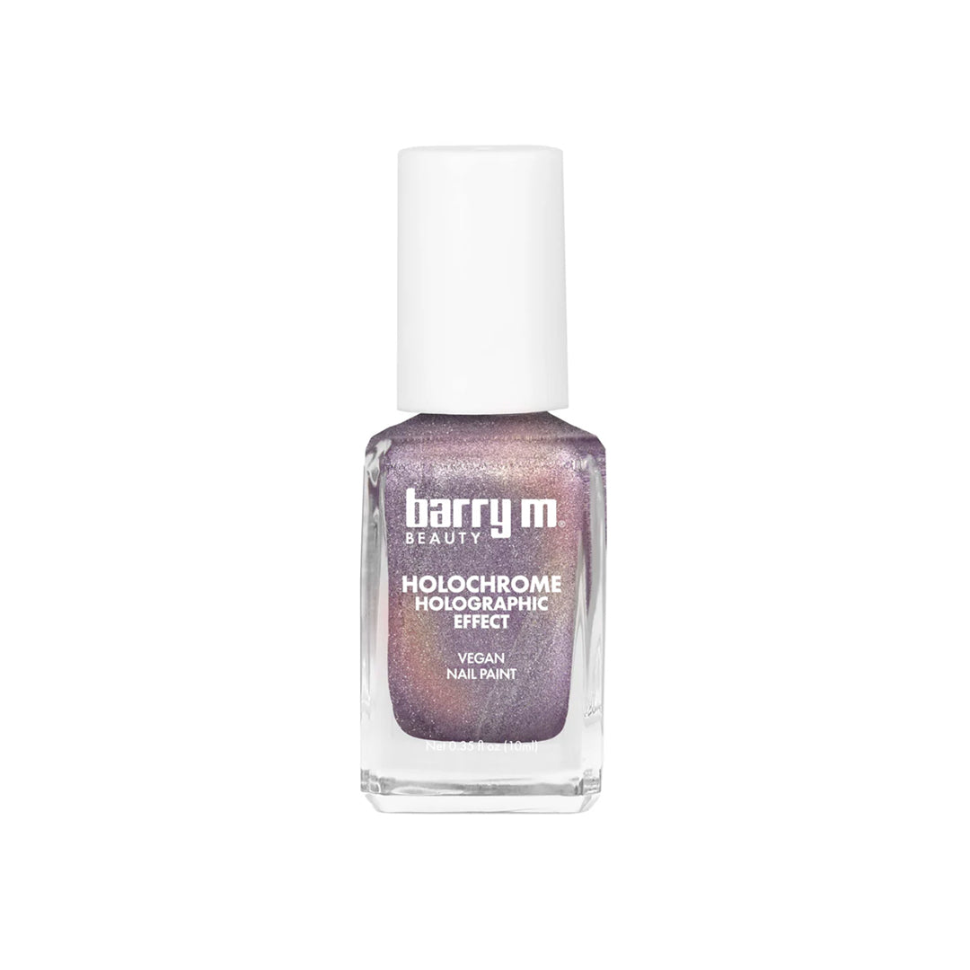 Barry M Molten Metal Nail Paint Holographic Lights