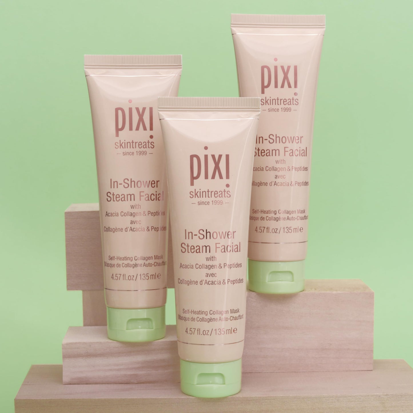 Pixi Skin Treats In Shower Steam Facial 135ml Acacia Collagen & Peptides