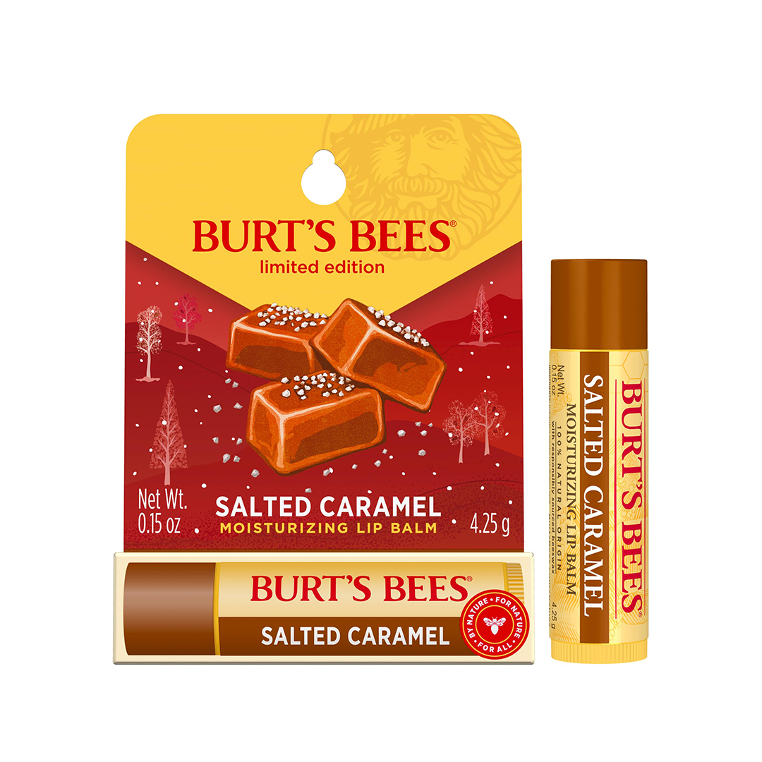 Burts Bees Moisturizing Lip Balm Salted Caramel