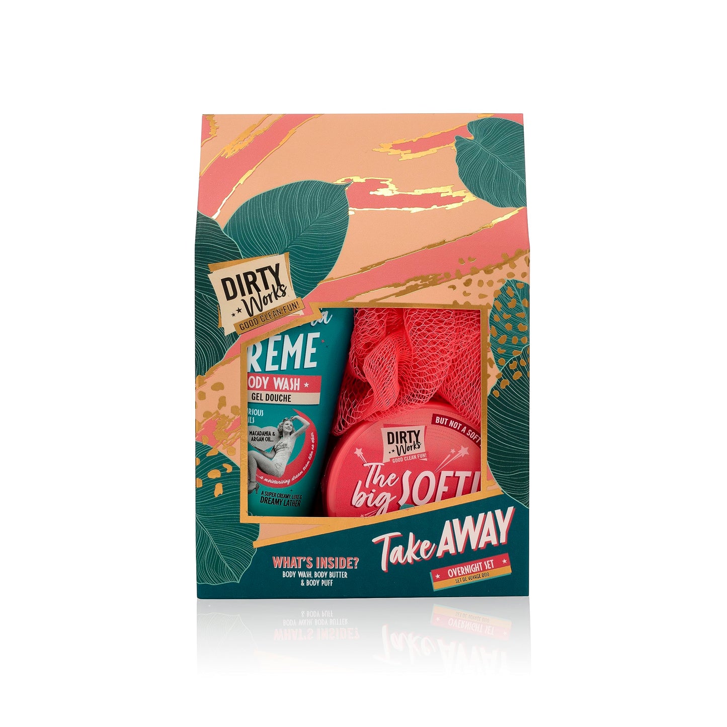 Dirty Works Take Away Overnight Set