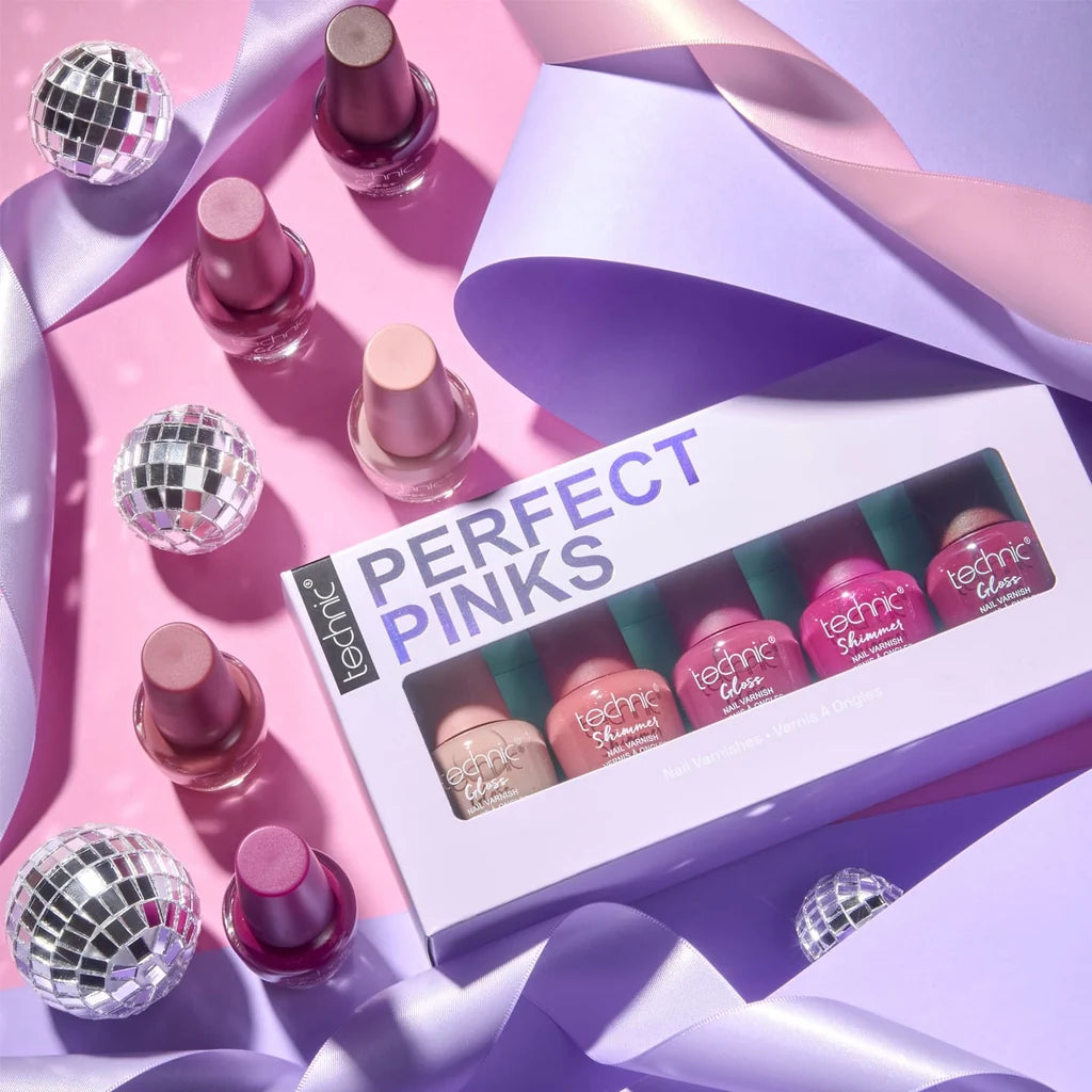 Technic Perfect Pinks Nail Polish Set