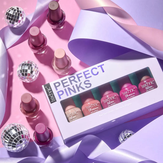 Technic Perfect Pinks Nail Polish Set
