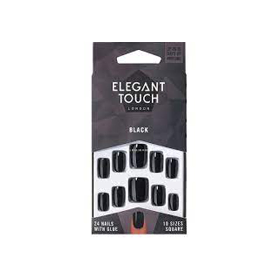 Elegant Touch False Nails Slate Grey