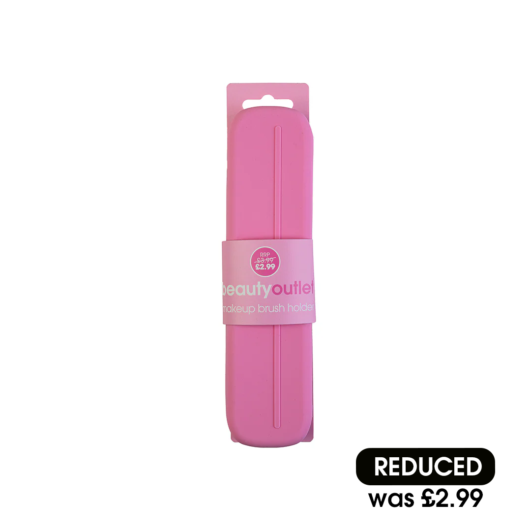 Beauty Outlet Silicone Brush Holder Pink BEAU475