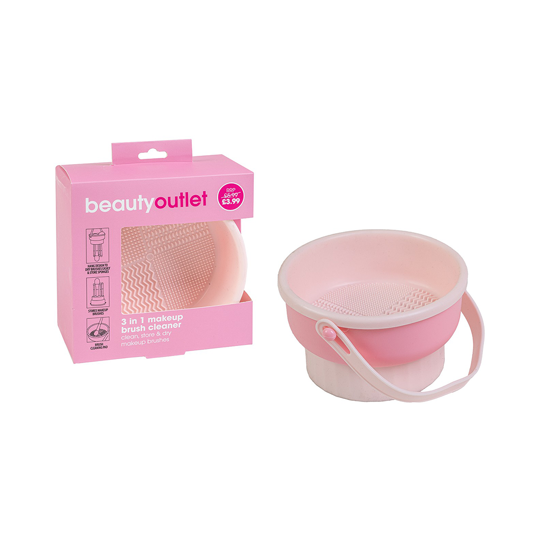 Beauty Outlet 3 In 1 Brush Cleaner BEAU564