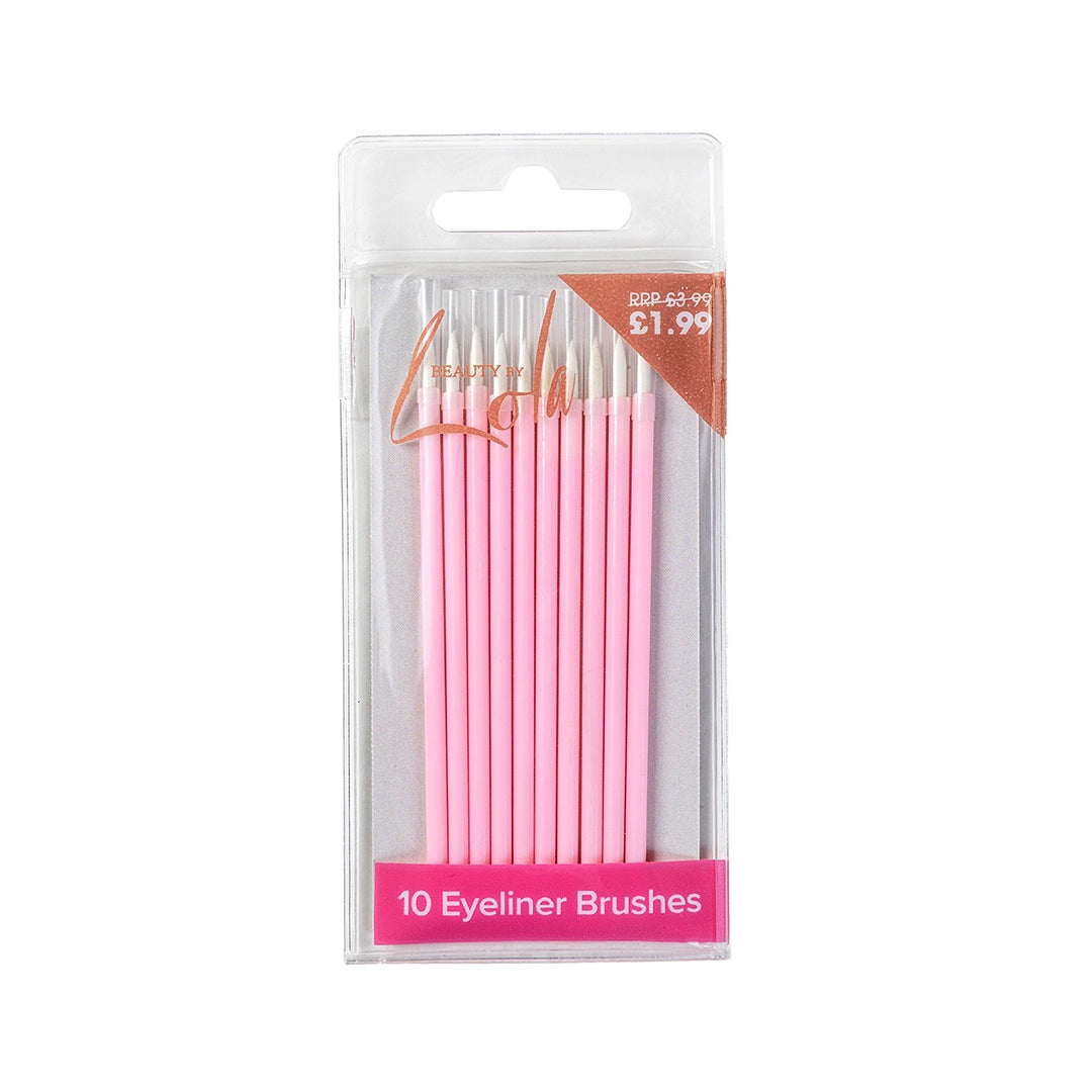 Beauty By Lola 10 Eyeliner Brushes BEAU723