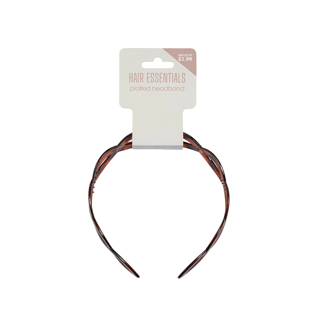 Beauty Outlet Plaited Tort Headband BEAU804