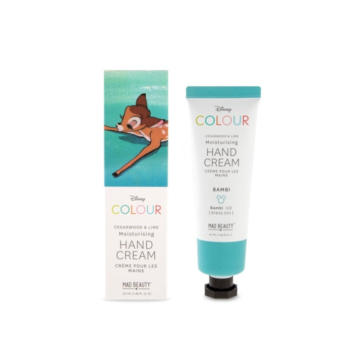 Mad Beauty Disney Colour Hand Cream Bambi Cedarwood & Lime