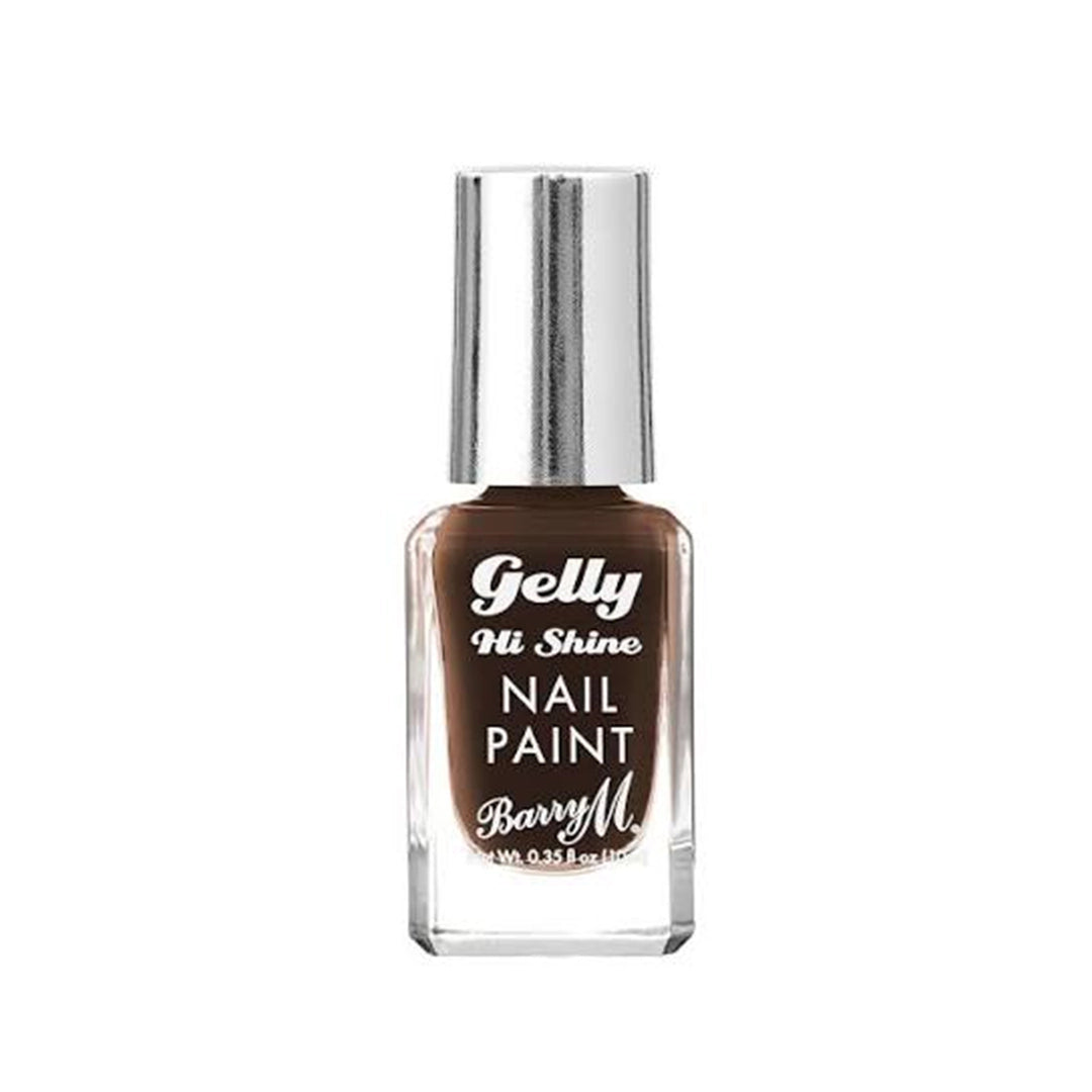 Barry M Gelly Hi Shine Nail Paint Espresso