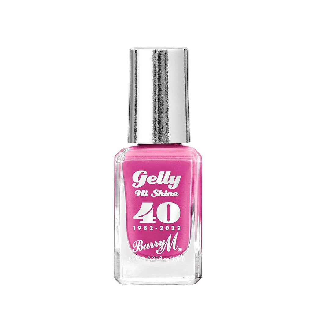 Barry M Gelly Hi Shine Nail Paint Strawberry Cheesecake