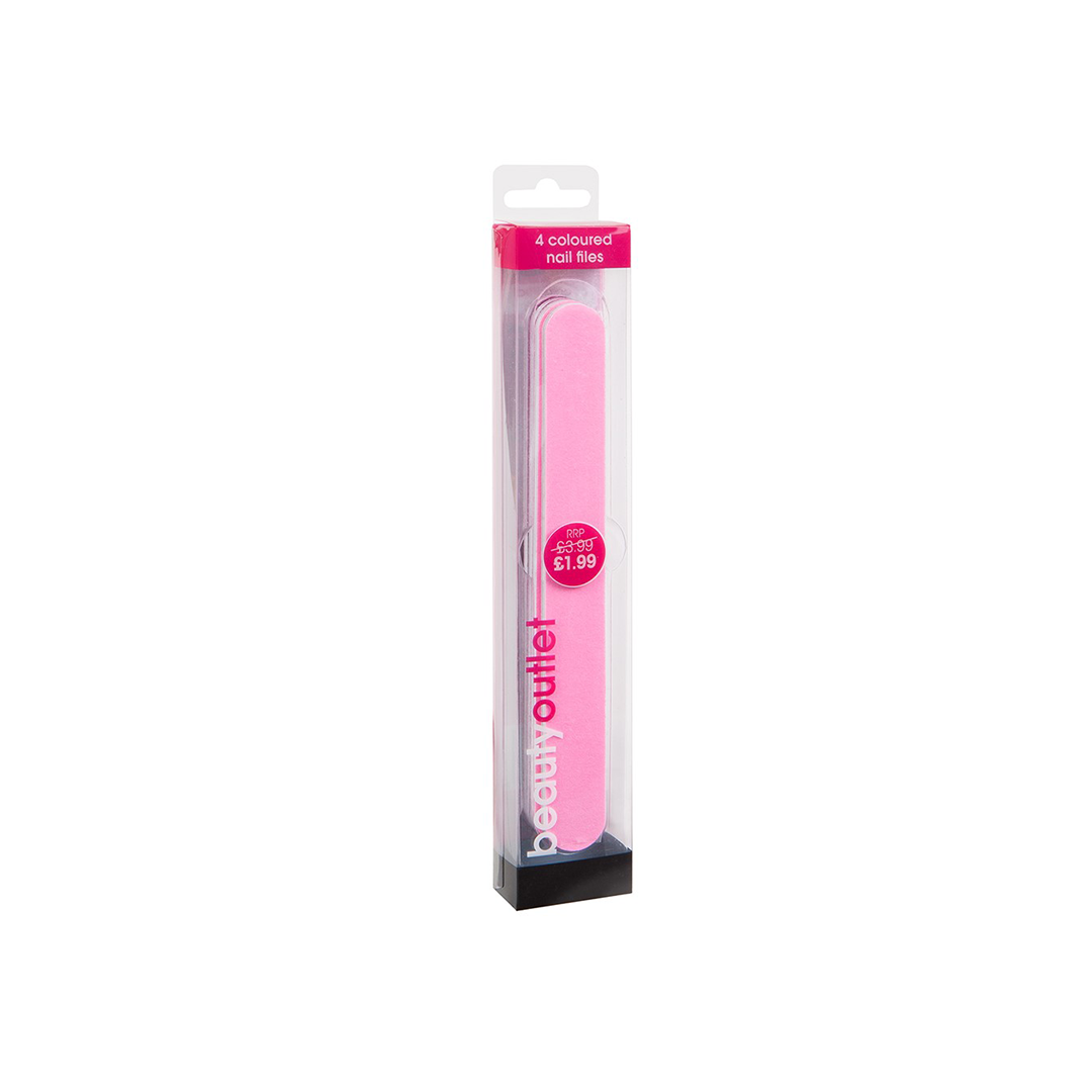 Beauty Outlet 4 Colour Nail File BEAU038