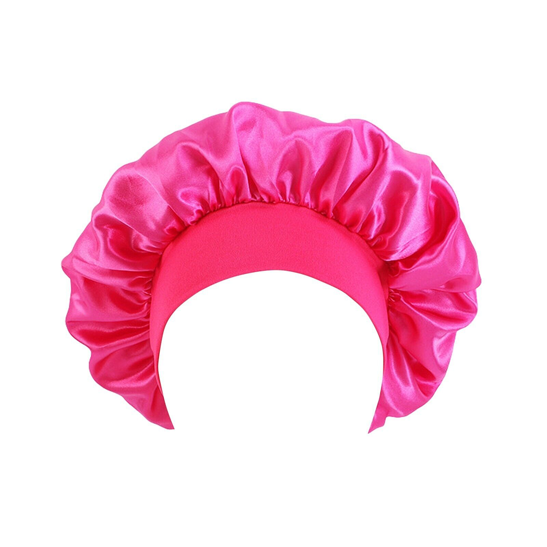 Beauty Outlet Smooth Satin Sleep Cap Magenta BEAU531