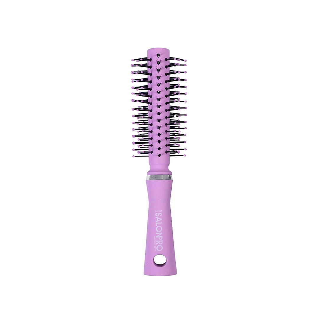 Beauty SalonPro Mini Radial Hairbrush Pink BEAU789